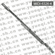 迷笛牌6326-K開(kāi)孔C調(diào)鍍銀16孔長(zhǎng)笛
